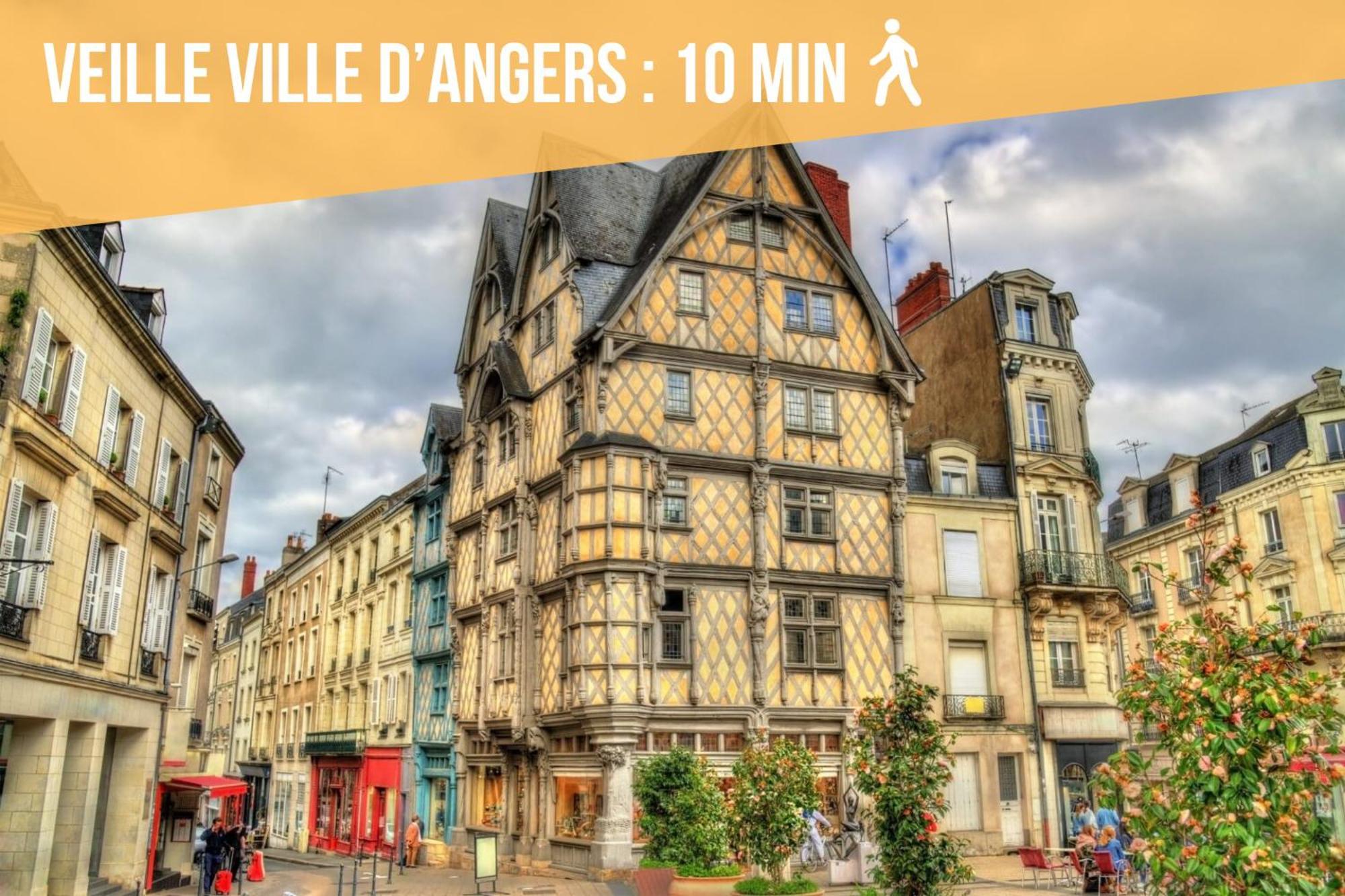 Appartement Coeur De Ville Angers Buitenkant foto